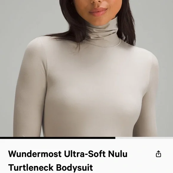 Lululemon | size xsmall | turtleneck bodysuit - Picture 4 of 14